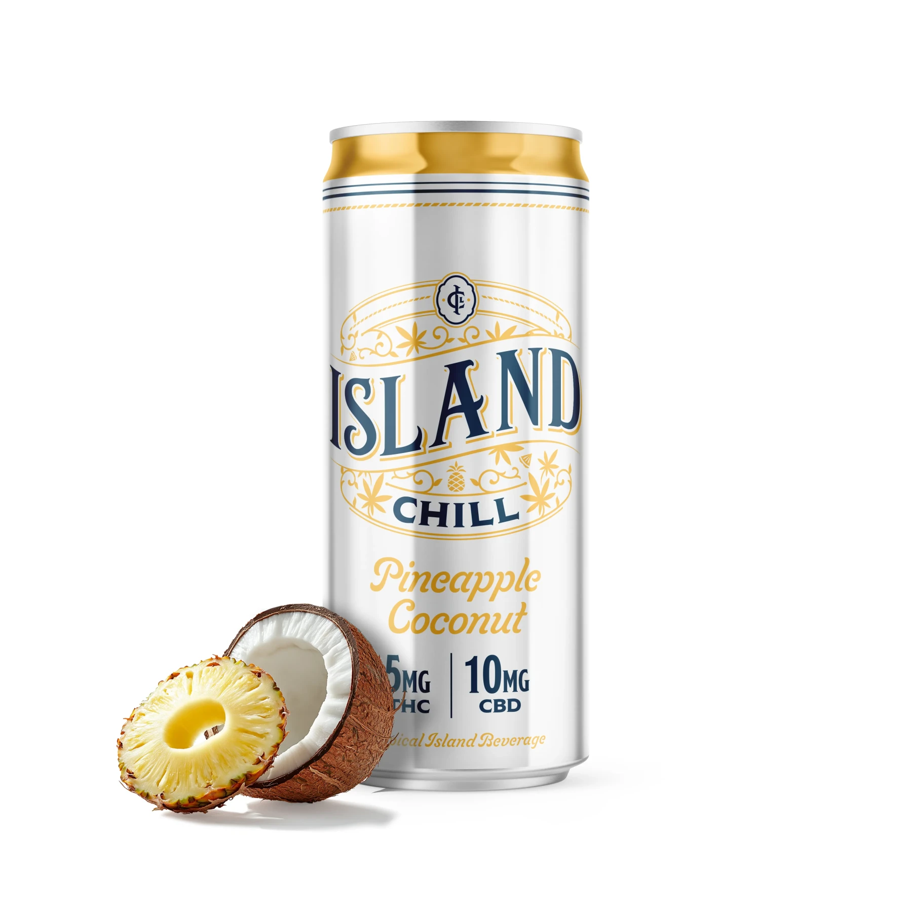 Pineapple Coconut THC Beverage (4-pack)