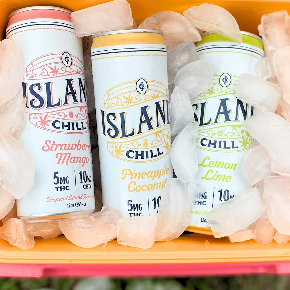 Get a 4-pack of each Island Chill flavor: Strawberry Mango, Pineapple Coconut, and Lemon Lime.